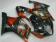 Negro ABS Kits Carenado GSXR 1000 K3 03-04