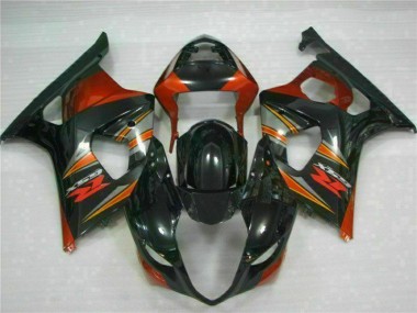 Negro ABS Kits Carenado GSXR 1000 K3 03-04