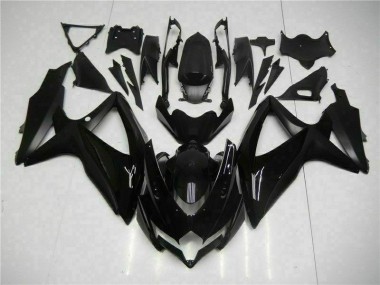 Negro ABS Plástica GSXR 600 / 750 K8 08-10