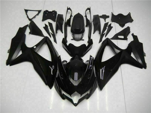 Negro ABS Plástica GSXR 600 / 750 K8 08-10