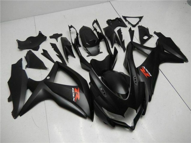 Negro ABS Plástico GSXR 600 / 750 K8 08-10