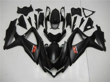 Negro ABS Plástico GSXR 600 / 750 K8 08-10