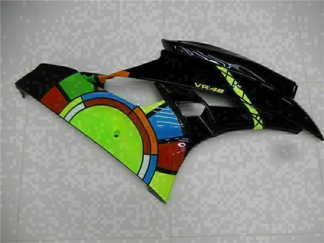 Negro ABS Plástico R6 06-07 Negro ABS Plástico R6 06-07