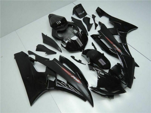 Negro ABS Plásticos R6 06-07 Negro ABS Plásticos R6 06-07