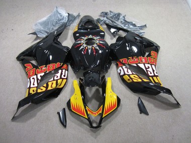 Negro Amarillo Kit Completo Carenado CBR 600 RR 09-12