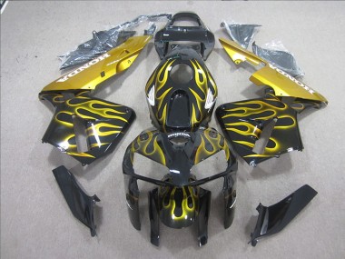 Negro Amarillo Llama Carenado CBR 600 RR 05-06