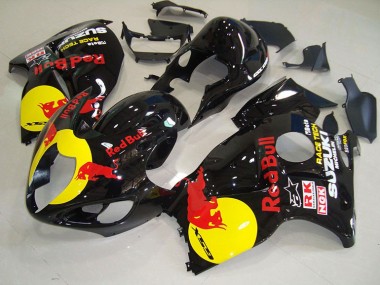 Negro Amarillo Red Bull Carenado GSXR 1300 Hayabusa 96-07
