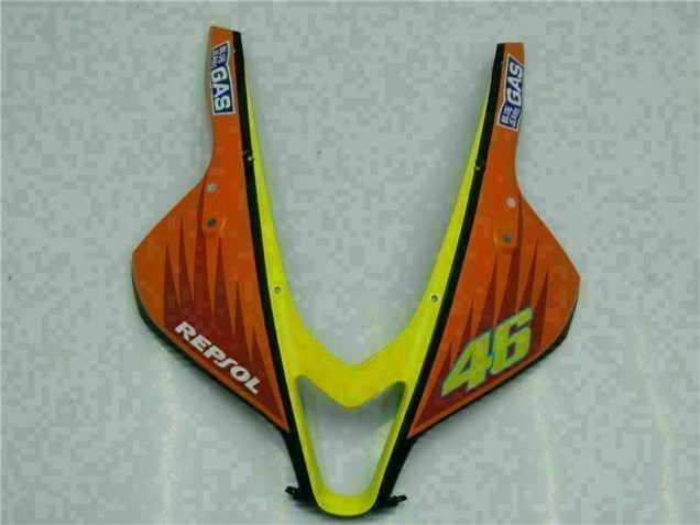 Negro Amarillo Repsol 46 Carenado CBR 600 RR 07-08 Negro Amarillo Repsol 46 Carenado CBR 600 RR 07-08