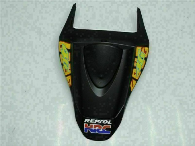 Negro Amarillo Repsol 46 Carenado CBR 600 RR 07-08 Negro Amarillo Repsol 46 Carenado CBR 600 RR 07-08