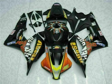 Negro Amarillo Repsol 46 Carenado CBR 600 RR 07-08