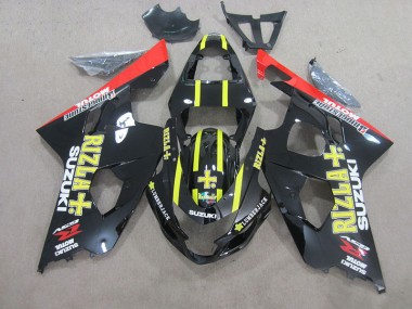 Negro Amarillo Rizla Carenado GSXR 750 K4 04-05