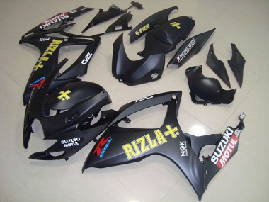 Negro Amarillo Rizla Carenado GSXR 750 K6 06-07