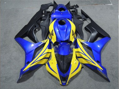 Negro Azul Amarillo Carenado CBR 600 RR 07-08