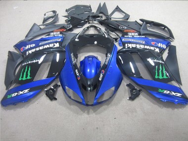 Negro Azul Monster Carenado ZX6R 07-08