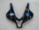 Negro Blanco Azul Carenado CBR 600 RR 09-12 Negro Blanco Azul Carenado CBR 600 RR 09-12