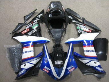 Negro Blanco Azul Sterilgarda Volvo Carenado CBR 1000 RR 04-05