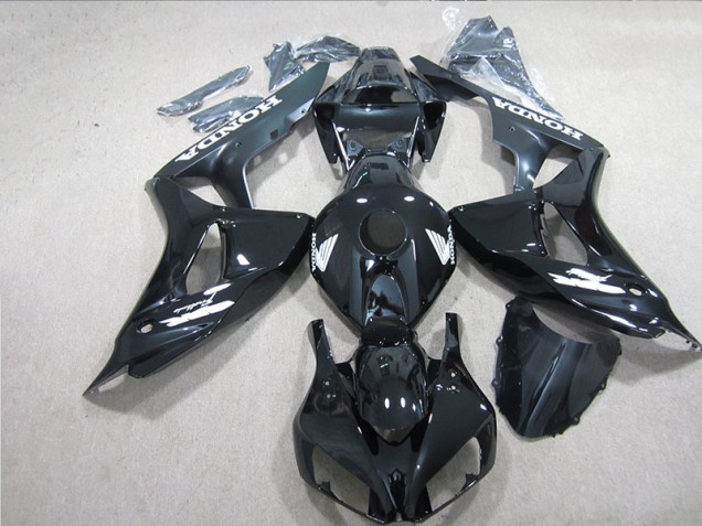 Negro Blanco Calcomanía Carenado CBR 1000 RR 06-07 Negro Blanco Calcomanía Carenado CBR 1000 RR 06-07
