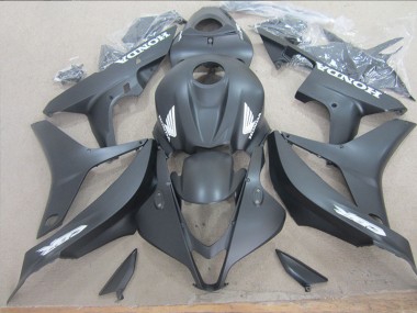 Negro Blanco Calcomanía Carenado CBR 600 RR 07-08