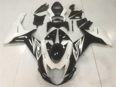 Negro Blanco Carenado & Plástico GSXR 600 / 750 K11 11-21