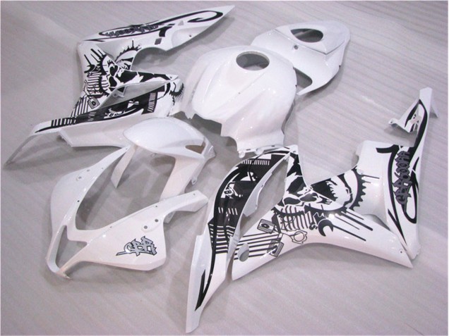 Negro Blanco Carrocería CBR 600 RR 07-08