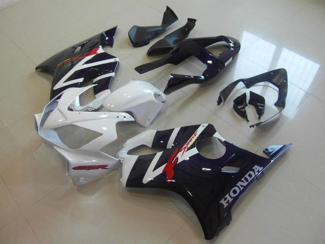 Negro Blanco F Sport Carenado CBR 600 F4i 01-03 Negro Blanco F Sport Carenado CBR 600 F4i 01-03