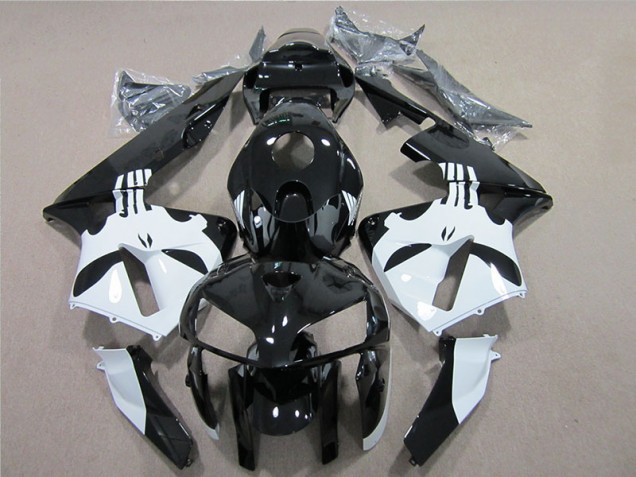Negro Blanco Kit Carenado CBR 600 RR 05-06 Negro Blanco Kit Carenado CBR 600 RR 05-06