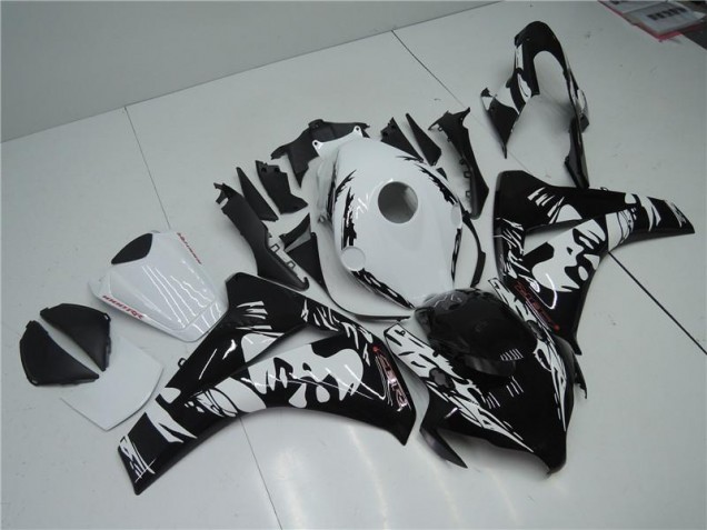 Negro Blanco Kits Completo Carenado ABS CBR 1000 RR 08-11