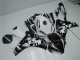 Negro Blanco Kits Completo Carenado ABS CBR 1000 RR 08-11