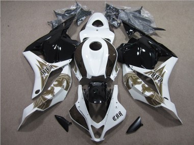 Negro Blanco Kits Completo Carenado CBR 600 RR 09-12