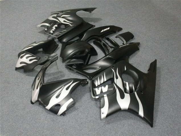 Negro Blanco Llama Carenado CBR 600 F3 95-98 Negro Blanco Llama Carenado CBR 600 F3 95-98