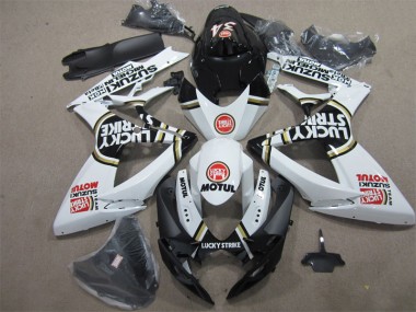 Negro Blanco Lucky Strike Motul Carenado GSXR 600 K6 06-07