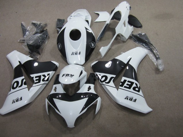 Negro Blanco Repsol Carenado CBR 1000 RR 08-11 Negro Blanco Repsol Carenado CBR 1000 RR 08-11