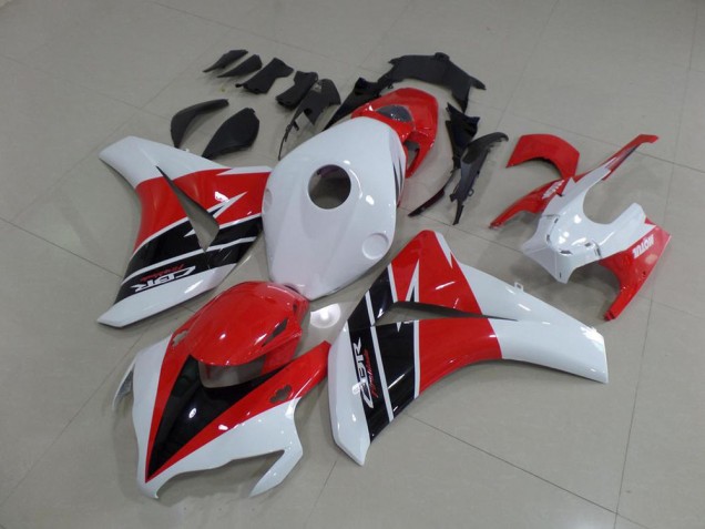 Negro Blanco & Rojo Carenado CBR 1000 RR 08-11 Negro Blanco & Rojo Carenado CBR 1000 RR 08-11