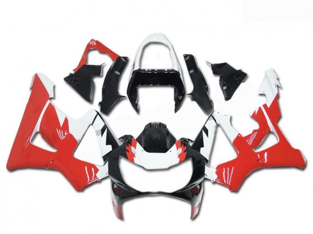 Negro Blanco Rojo Carenado CBR 900 RR 929RR 00-01