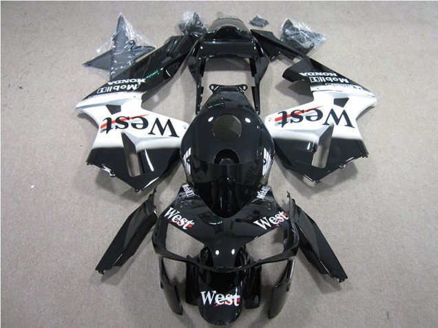 Negro Blanco West Carenado CBR 600 RR 05-06