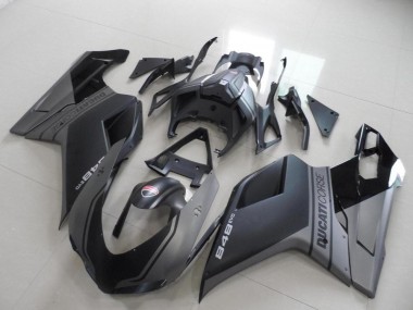 Negro Carenado Ducati 848 1098 1198 07-14