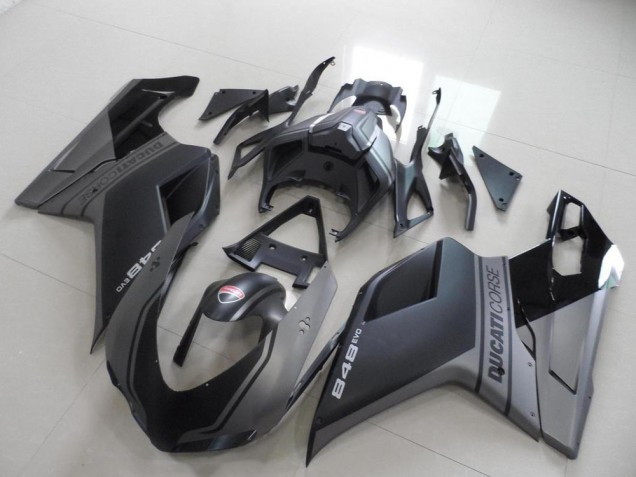 Negro Carenado Ducati 848 1098 1198 07-14 Negro Carenado Ducati 848 1098 1198 07-14