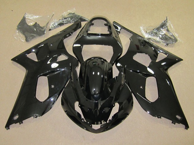 Negro Carenado GSXR 600 K1 K2 K3 01-03 Negro Carenado GSXR 600 K1 K2 K3 01-03