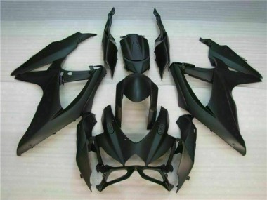 Negro Carenado & Plástico GSXR 600 / 750 K8 08-10