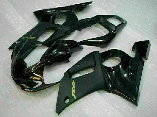 Negro Carenado & Plástico R6 98-02 Negro Carenado & Plástico R6 98-02