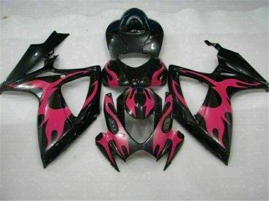 Negro Carrocería GSXR 600 / 750 K6 06-07