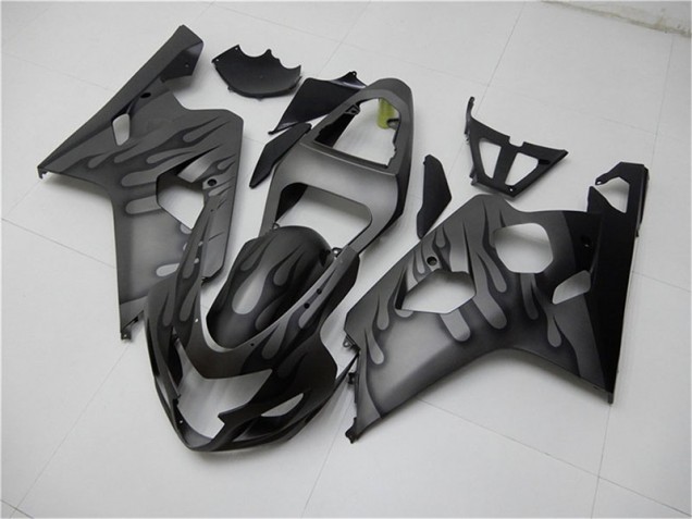 Negro Gris Carenado GSXR 600 / 750 K4 04-05