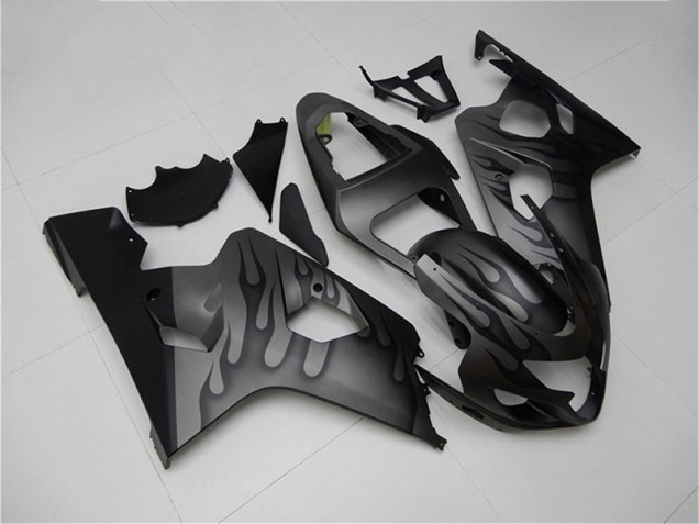 Negro Gris Carenado GSXR 600 / 750 K4 04-05