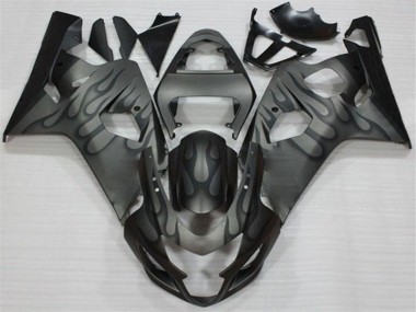 Negro Gris Carenado GSXR 600 / 750 K4 04-05
