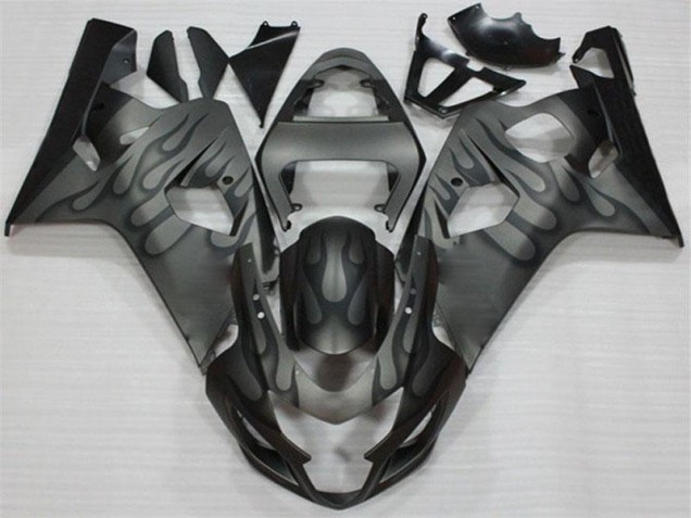 Negro Gris Carenado GSXR 600 / 750 K4 04-05