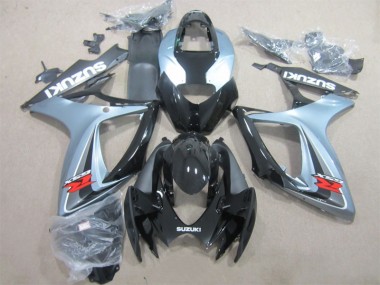 Negro Gris Carenado GSXR 600 K6 06-07