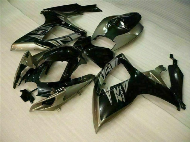 Negro Gris Kit Carenado GSXR 600 / 750 K6 06-07 Negro Gris Kit Carenado GSXR 600 / 750 K6 06-07