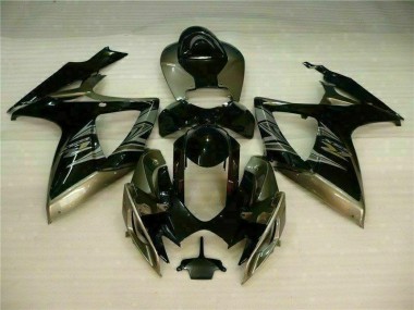 Negro Gris Kit Carenado GSXR 600 / 750 K6 06-07
