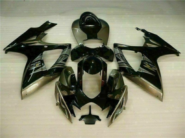 Negro Gris Kit Carenado GSXR 600 / 750 K6 06-07 Negro Gris Kit Carenado GSXR 600 / 750 K6 06-07