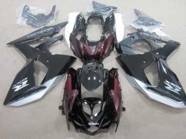 Negro Inyección Kit Carenado GSXR 1000 K9 09-16